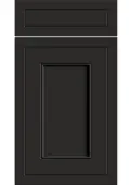 Bella Supermatt Graphite : Style : Helmsley. MDF Vinyl Wrapped Door/Drawer