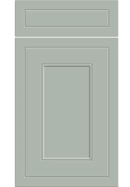 Click Here To Enlarge This Photo Of Bella Matt Pistachio Green : Style : Helmsley. MDF Vinyl Wrapped Door/Drawer