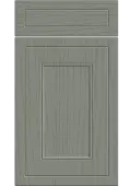 Bella Paintflow Matt Sage Green : Style : Helmsley. MDF Vinyl Wrapped Door/Drawer