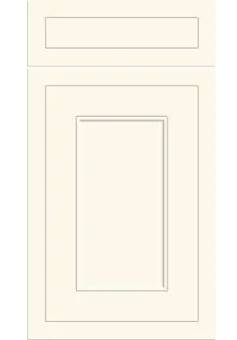 Click Here To Enlarge This Photo Of Bella Antique White : Style : Helmsley. MDF Vinyl Wrapped Door/Drawer