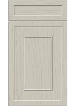 Click Here To Enlarge This Photo Of Bella Paintflow Matt Cashmere rgb : Style : Helmsley. MDF Vinyl Wrapped Door/Drawer