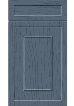 Click Here To Enlarge This Photo Of Bella Paintflow Colonial Blue : Style : Helmsley. MDF Vinyl Wrapped Door/Drawer