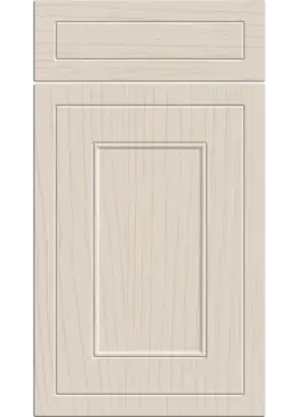 Click Here To Enlarge This Photo Of Bella Paintflow Taupe Grey : Style : Helmsley. MDF Vinyl Wrapped Door/Drawer