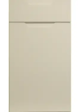 Click Here To Enlarge This Photo Of Bella Ivory : Style : Integra. MDF Vinyl Wrapped Door/Drawer