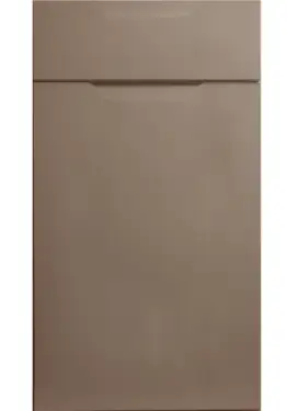Click Here To Enlarge This Photo Of Bella Matt Stone Grey : Style : Integra. MDF Vinyl Wrapped Door/Drawer