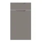 Bella Supermatt Dust Grey : Style : Integra. MDF Vinyl Wrapped Door/Drawer