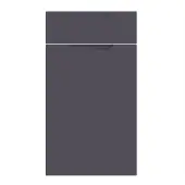 Bella Supermatt Indigo Blue : Style : Integra. MDF Vinyl Wrapped Door/Drawer