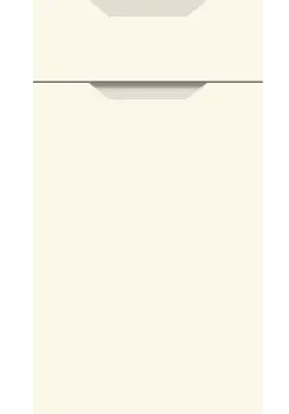 Click Here To Enlarge This Photo Of Bella Antique White : Style : Integra. MDF Vinyl Wrapped Door/Drawer