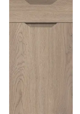 Click Here To Enlarge This Photo Of Bella Cremona Oak Cannolo : Style : Integra. MDF Vinyl Wrapped Door/Drawer