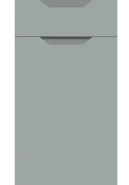 Click Here To Enlarge This Photo Of Bella Supermatt Duck Egg : Style : Integra. MDF Vinyl Wrapped Door/Drawer