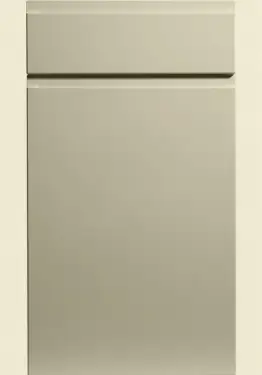 Click Here To Enlarge This Photo Of Bella Alabaster : Style : Knebworth. MDF Vinyl Wrapped Door/Drawer