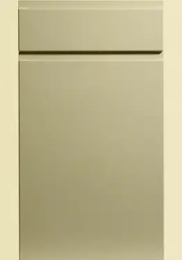 Click Here To Enlarge This Photo Of Bella Vanilla : Style : Knebworth. MDF Vinyl Wrapped Door/Drawer