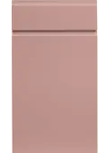 Bella Supermatt Blush Pink : Style : Knebworth. MDF Vinyl Wrapped Door/Drawer