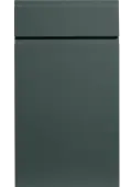Bella Supermatt Kombu Green : Style : Knebworth. MDF Vinyl Wrapped Door/Drawer
