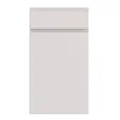 Bella Supermatt Dove Grey : Style : Knebworth. MDF Vinyl Wrapped Door/Drawer