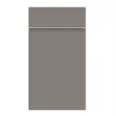Bella Supermatt Dust Grey : Style : Knebworth. MDF Vinyl Wrapped Door/Drawer