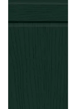Click Here To Enlarge This Photo Of Bella Paintflow Matt Fir Green : Style : Knebworth. MDF Vinyl Wrapped Door/Drawer