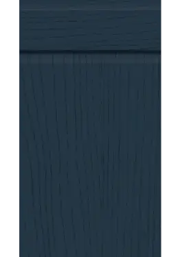 Click Here To Enlarge This Photo Of Bella Paintflow Matt Indigo Blue : Style : Knebworth. MDF Vinyl Wrapped Door/Drawer