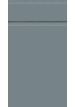 Click Here To Enlarge This Photo Of Bella Supermatt Mood Grey : Style : Knebworth. MDF Vinyl Wrapped Door/Drawer