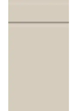 Click Here To Enlarge This Photo Of Bella Supermatt Taupe Grey : Style : Knebworth. MDF Vinyl Wrapped Door/Drawer