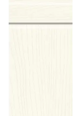 Click Here To Enlarge This Photo Of Bella Paintflow Matt White : Style : Knebworth. MDF Vinyl Wrapped Door/Drawer