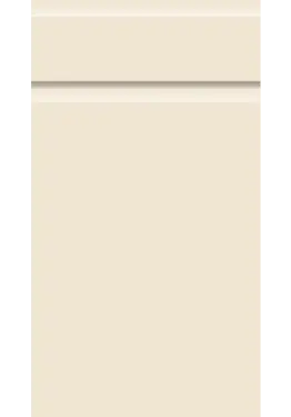 Click Here To Enlarge This Photo Of Bella Supermatt Carat Beige : Style : Knebworth. MDF Vinyl Wrapped Door/Drawer