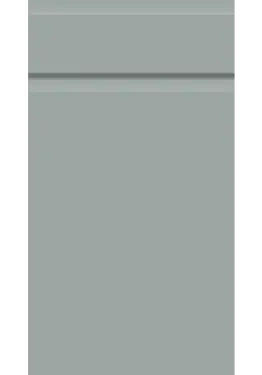 Click Here To Enlarge This Photo Of Bella Supermatt Duck Egg : Style : Knebworth. MDF Vinyl Wrapped Door/Drawer