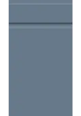 Bella Supermatt Misty Blue : Style : Knebworth. MDF Vinyl Wrapped Door/Drawer