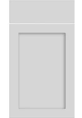 Click Here To Enlarge This Photo Of Bella Porcelain White : Style Oakham. MDF Vinyl Wrapped Door/Drawer