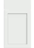 Bella Satin White : Style : Oakham. MDF Vinyl Wrapped Door/Drawer