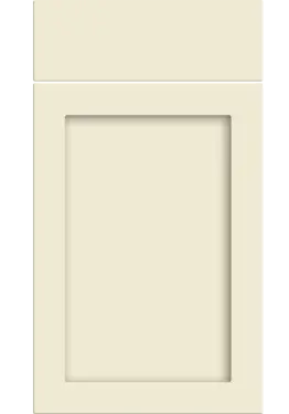 Click Here To Enlarge This Photo Of Bella Alabaster : Style : Oakham. MDF Vinyl Wrapped Door/Drawer