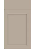 Bella Supermatt Cashmere : Style : Oakham. MDF Vinyl Wrapped Door/Drawer