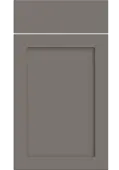 Bella Supermatt Taupe : Style : Oakham. MDF Vinyl Wrapped Door/Drawer