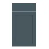 Bella Supermatt Colonial Blue : Style : Oakham. MDF Vinyl Wrapped Door/Drawer