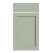 Bella Supermatt Sage Green : Style : Oakham. MDF Vinyl Wrapped Door/Drawer