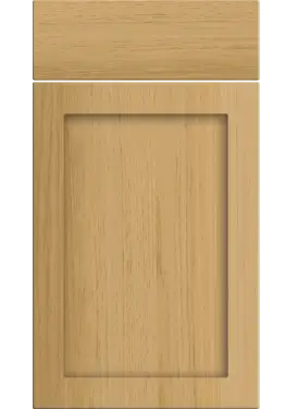 Click Here To Enlarge This Photo Of Bella Lissa Oak : Style : Oakham. MDF Vinyl Wrapped Door/Drawer