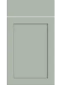 Bella Matt Pistachio Green : Style : Oakham. MDF Vinyl Wrapped Door/Drawer