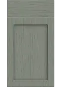 Bella Paintflow Matt Sage Green : Style : Oakham. MDF Vinyl Wrapped Door/Drawer
