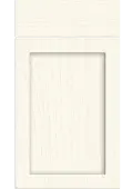 Bella Paintflow Matt White : Style : Oakham. MDF Vinyl Wrapped Door/Drawer