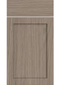Bella Grey Vicenza Oak : Style : Oakham. MDF Vinyl Wrapped Door/Drawer