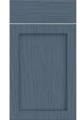 Bella Paintflow Colonial Blue : Style : Oakham. MDF Vinyl Wrapped Door/Drawer