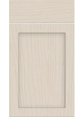 Click Here To Enlarge This Photo Of Bella Paintflow Taupe Grey : Style : Oakham. MDF Vinyl Wrapped Door/Drawer