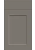 Bella Supermatt Taupe : Style : Rowen. MDF Vinyl Wrapped Door/Drawer