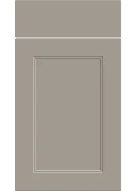 Click Here To Enlarge This Photo Of Bella Matt Stone Grey : Style : Rowen. MDF Vinyl Wrapped Door/Drawer