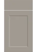 Bella Matt Stone Grey : Style : Rowen. MDF Vinyl Wrapped Door/Drawer