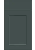 Bella Supermatt Kombu Green : Style : Rowen. MDF Vinyl Wrapped Door/Drawer