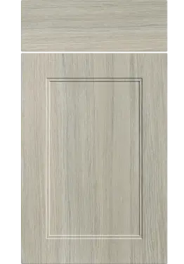 Click Here To Enlarge This Photo Of Bella Urban Oak : Style : Rowen. MDF Vinyl Wrapped Door/Drawer