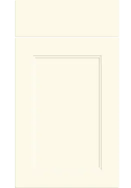 Click Here To Enlarge This Photo Of Bella Antique White : Style : Rowen. MDF Vinyl Wrapped Door/Drawer
