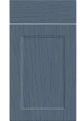 Bella Paintflow Colonial Blue : Style : Rowen. MDF Vinyl Wrapped Door/Drawer