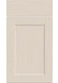 Bella Paintflow Taupe Grey : Style : Rowen. MDF Vinyl Wrapped Door/Drawer